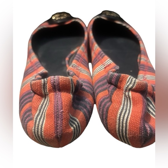 TORY BURCH Reva Bauer‎ Striped Flat - Picture 6 of 7